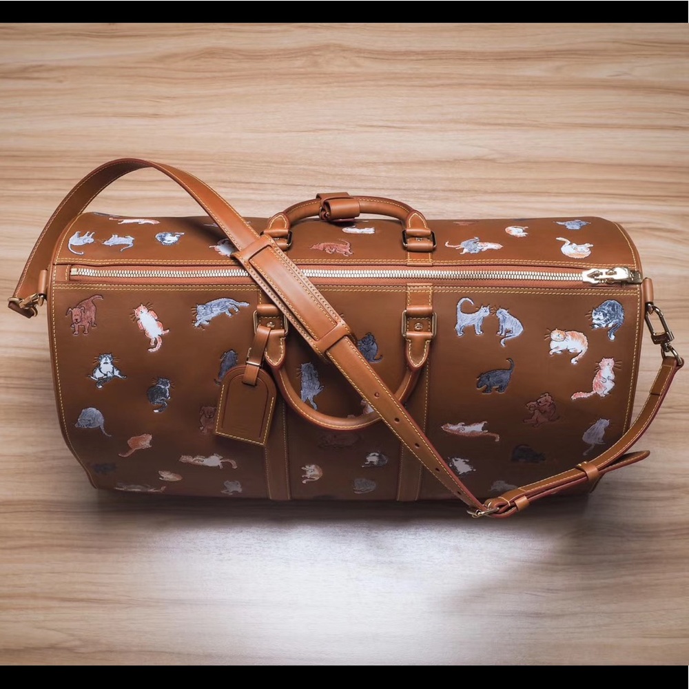 SOLD😼 Brand new Louis Vuitton catogram Keepall 55